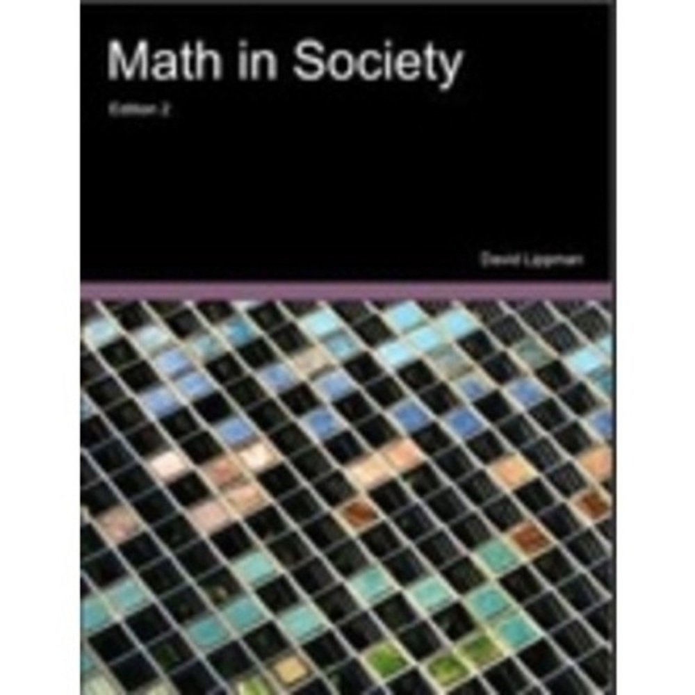 Math in society book